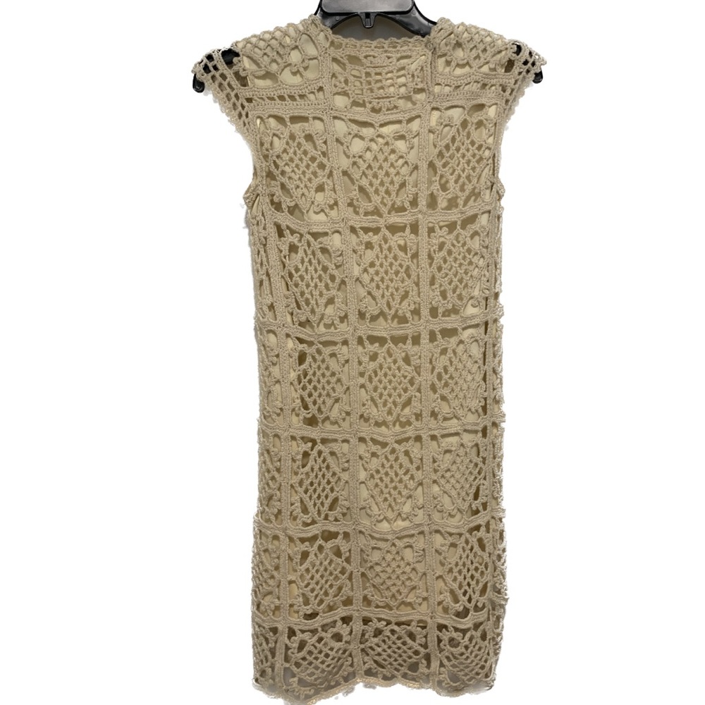 60s crochet dress